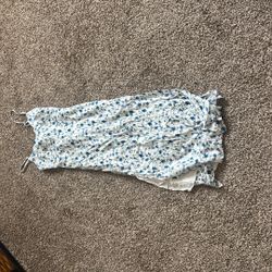 $1 Blue Floral Dress