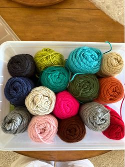 Batch of Caron Simply Soft yarn. $20 for the lot.