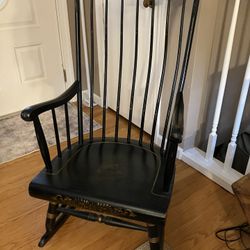 Hitchcock rocking chair authentic