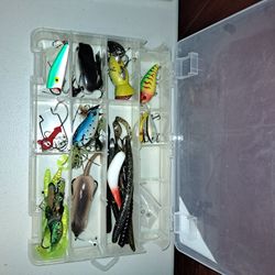 Lots Of Fishing Lures, Gear, Tackle