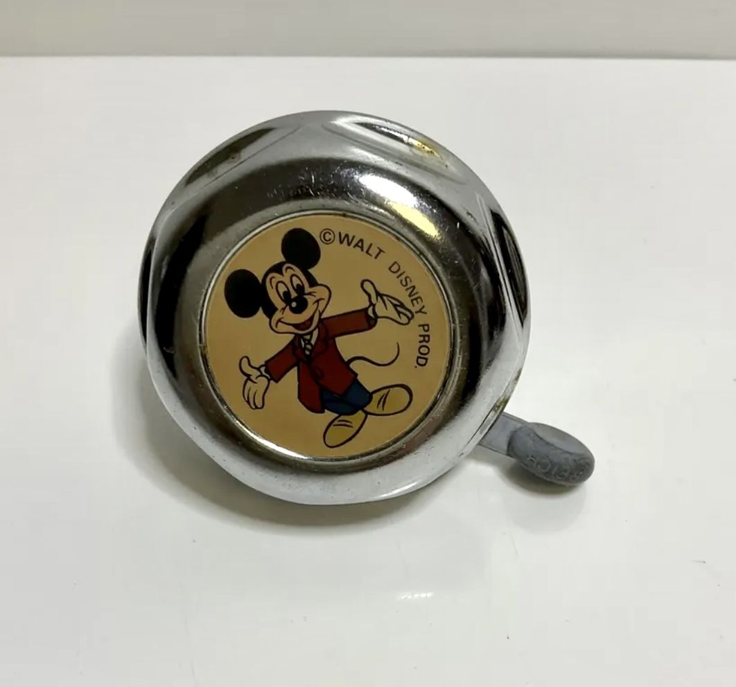 Vintage Walt Disney MICKEY MOUSE Bicycle Bell, Made in Germany