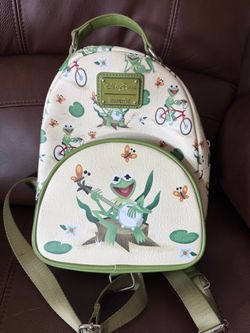 New! Loungefly Kermit Frog Backpack