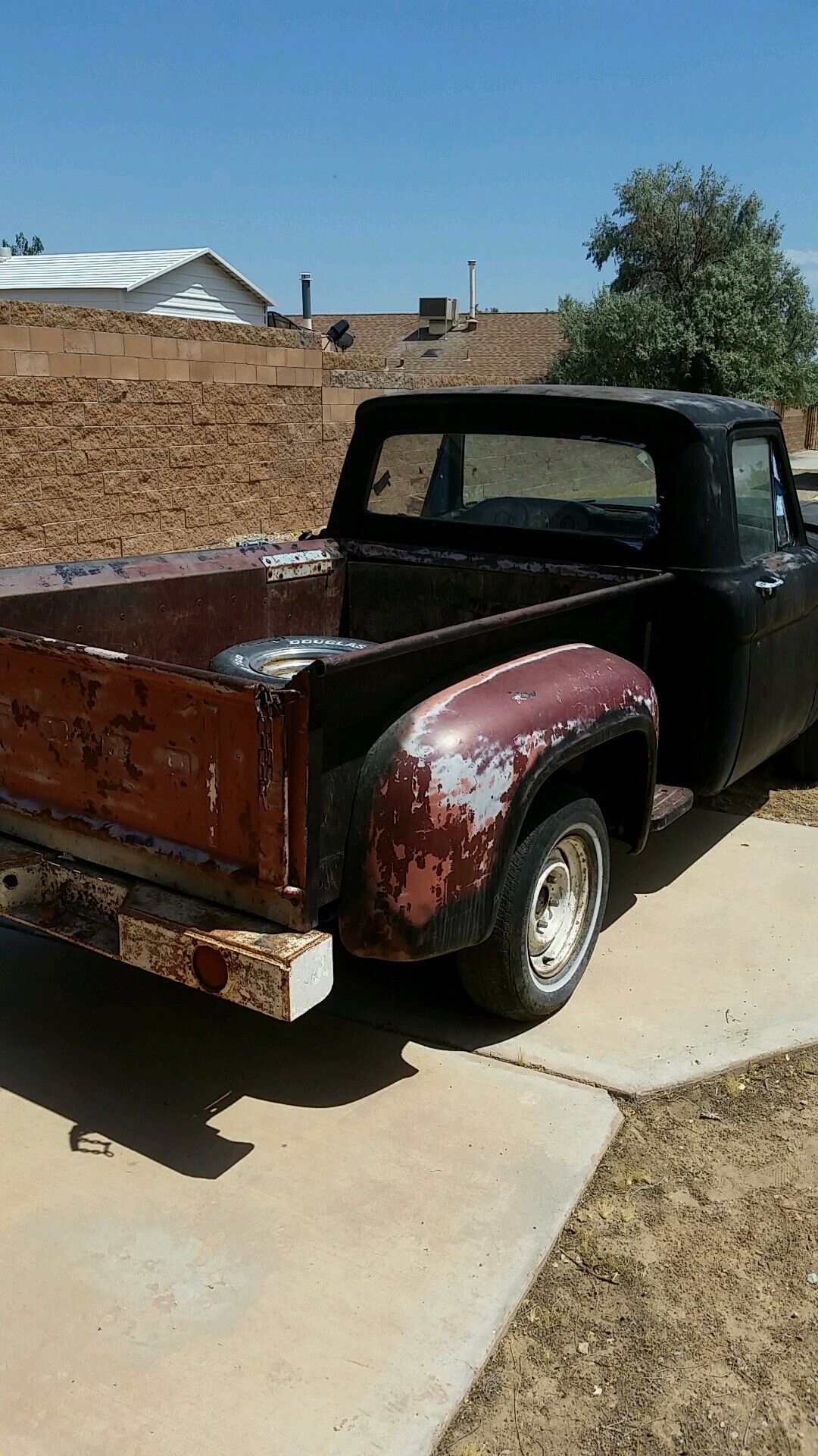1963 ford f100 stepside shortbox SOILD
