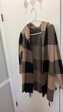 Plaid Cardigan