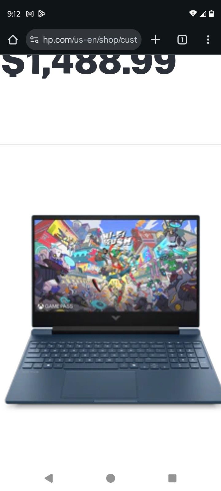 Hp Victus Gaming Comp