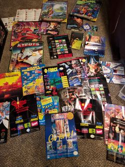 Nintendo,  Super Nintendo,  Atari Lynx Posters And Inserts