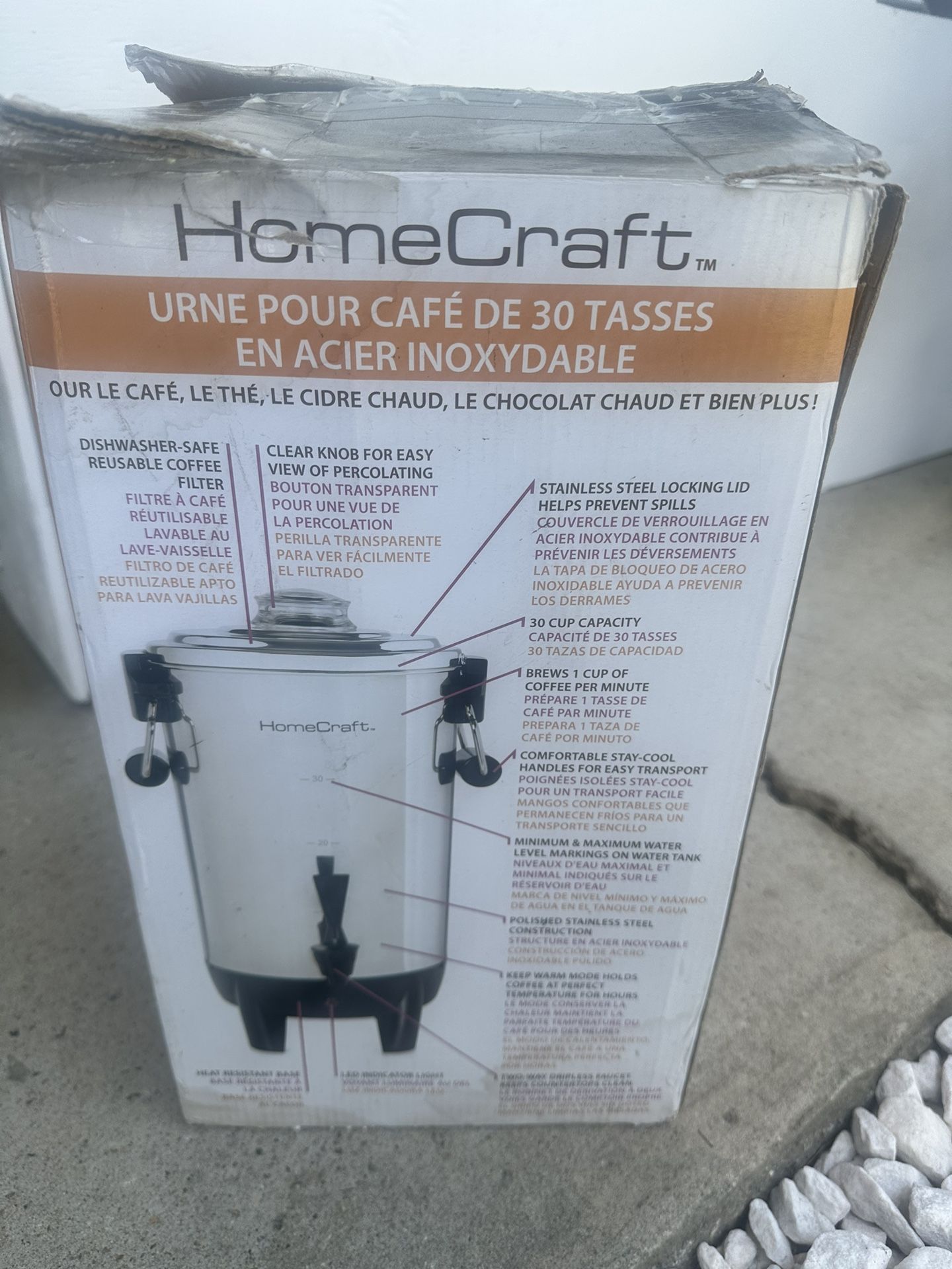 Homecraft 30 Cup Coffee Maker