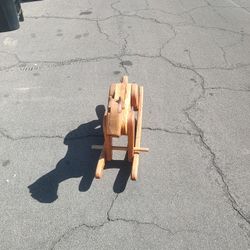 Wooden Rocking horse 