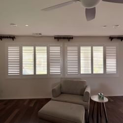 Factory Direct Custom Wood Plantation Shutters - 100% Real Hardwood Interior Window Coverings - Custom Paint, Stains & Expert Local Install