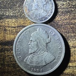 Panamá 🇵🇦 Silver Coins 