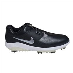 Nike Vapor Pro Boa Golf Cleats Shoes Spikes Black Mens 9.5