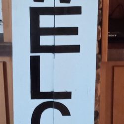 Texas Longhorns Welcome Door Leaner 