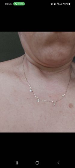 Necklace,  14k Real  Solid Gold .