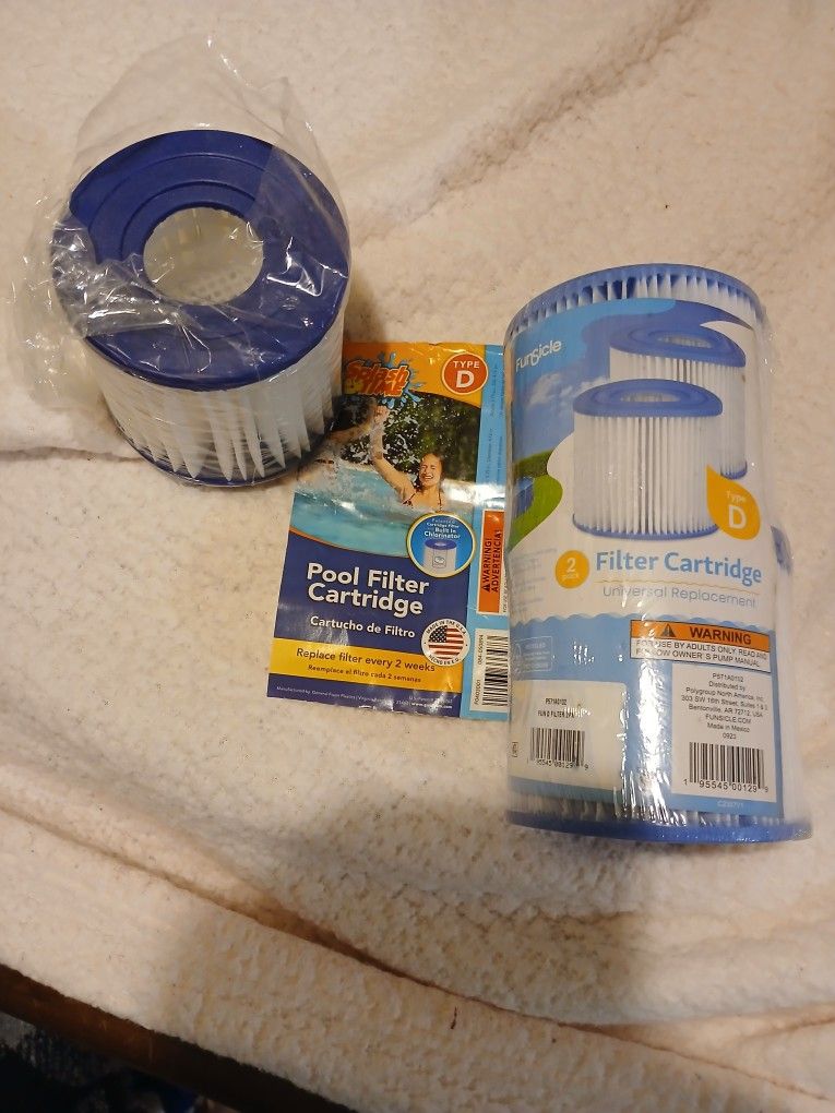 Type D Pool Filter Cartridge 2 Pack Brand New Sealed