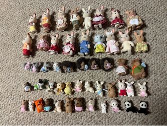 Calico Critter LOT 52 characters and more MAKE AN OFFER