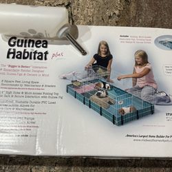 NEW Guinea Habitat plus Midwest homes for pets and a new water bottle