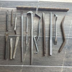 Lot Of Vintage Punch & Chisel Tools