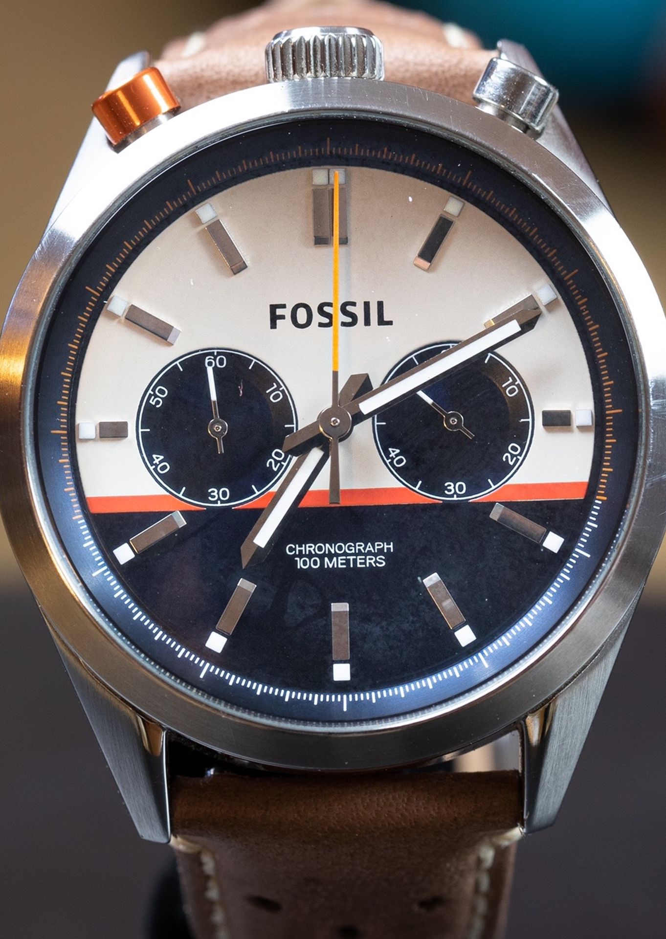 Fossil Del Rey Bullhead Rare Watch
