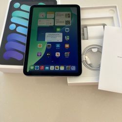 NEW APPLE IPAD Mini 7 A17 Pro 128GB WIFI + CELLULAR + CASE + WARRANTY + USB