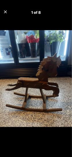 Vintage Amish Rocking Horse