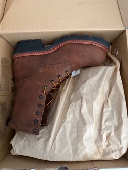 Red wing lineman climbing boots 10.5