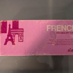 VINTAGE - 1000 Card Set Of French Flash Cards