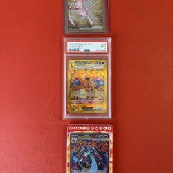 Charizard And Mew Pokemon Cards