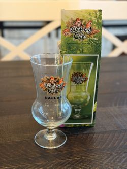 Rainforest Cafe Glass With Box - Dallas