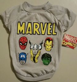 Marvel Comics Pet Tee Shirt - Medium