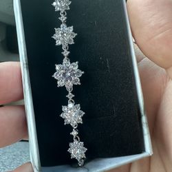 Diamond Bracelet. Perfect For Mothers Day
