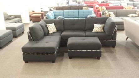 New Sectional Sofa With Storage ottoman