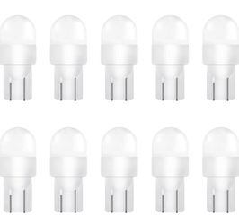 Brand New Hi Quality Automotive Interior 6000K LED Bulbs - 168 W5W 194 T10