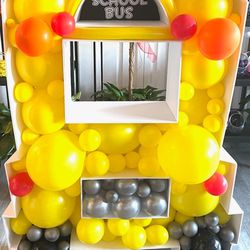 48inch School Bus Marquee For Balloons