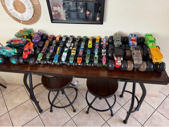 Monster trucks lot