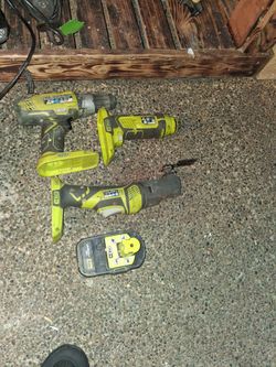 Ryobi tool set