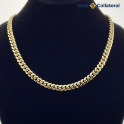 24 inch Curb Chain in 14k Gold