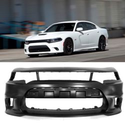 New Front Bumper For Dodge Charger Scat Pack Hellcat GT 2015 to 2021