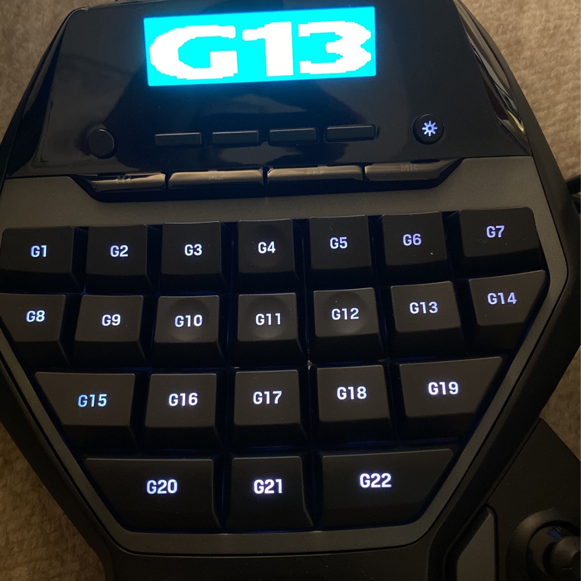 Logitech G13 Programmable Gameboard w/ LCD Display - USED, in original packaging