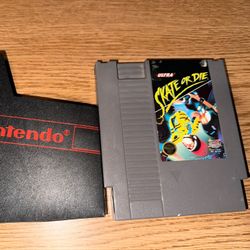Nintendo Game Skate Or Die