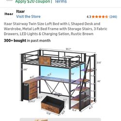 Bunk Bed/desk