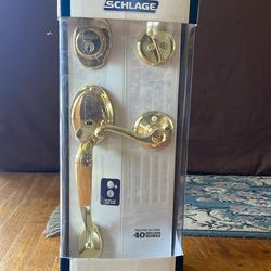 BRAND NEW SCHLAGE ENTRANCE DOOR