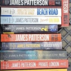 James Patterson Paperbacks, $5 Each, Tap Twice To See Full Pic