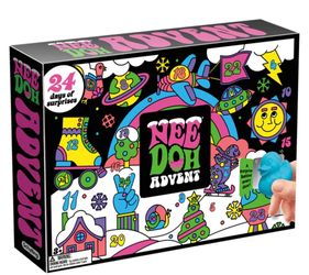 Brand New NeeDoh Advent Calendar – Factory Sealed 🎁 Rare!