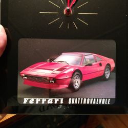 Ferrari clock