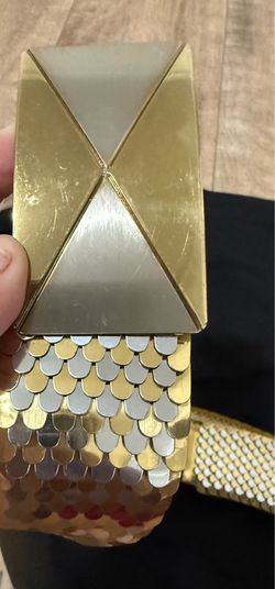 Gold and Silver plated belt (Used)