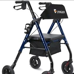 FLYINGJOY Aluminum Rollator Walker