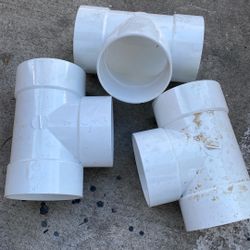 4in Tee Pvc Fitting