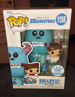 Funko Pop! Disney Pixar Monsters Inc. Sulley with Boo #1158 Exclusive - New