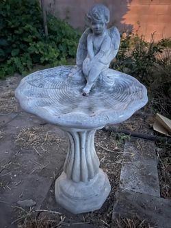Small angel statue