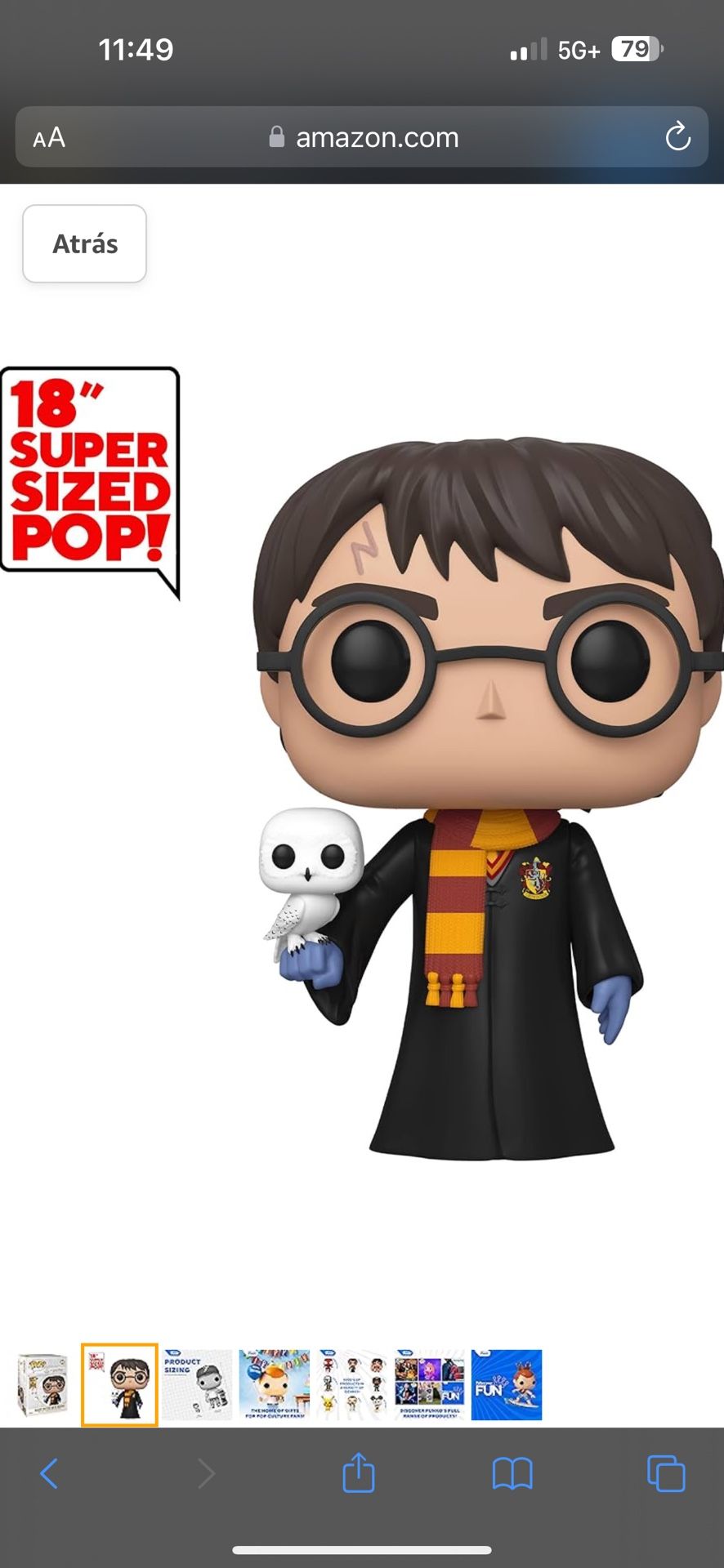 18 Inch Harry Potter Funko Pop 